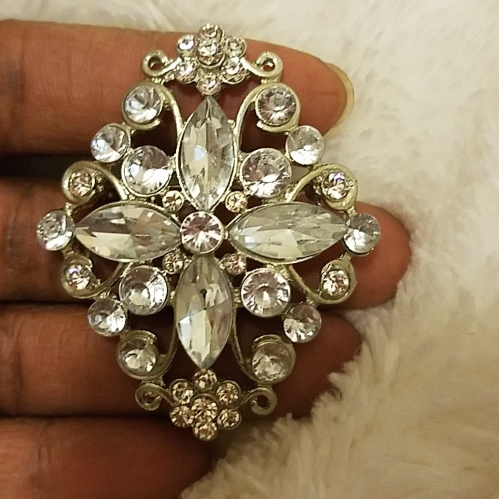 Charmingly gorgeous sweater Pin Brooch